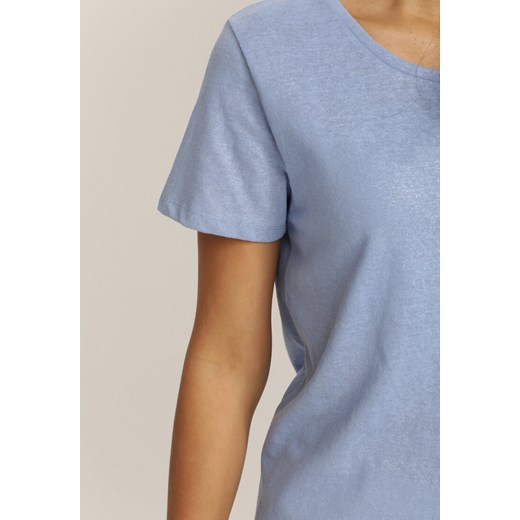 Niebieski T-shirt Sislerro Renee L Renee odzież