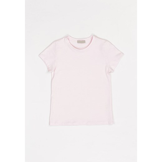 Jasnoróżowa Koszulka Dorilaeno ze sklepu Born2be Odzież w kategorii Bluzki dziewczęce - zdjęcie 104728796