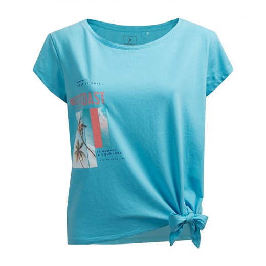 T-shirt damski TSD635 - jasny niebieski Outhorn XS OUTHORN promocyjna cena
