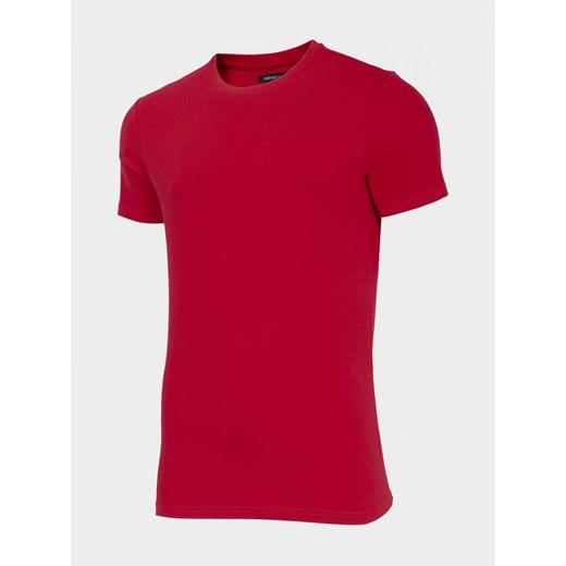 T-shirt męski TSM600 - ciemna czerwień Outhorn XXL OUTHORN