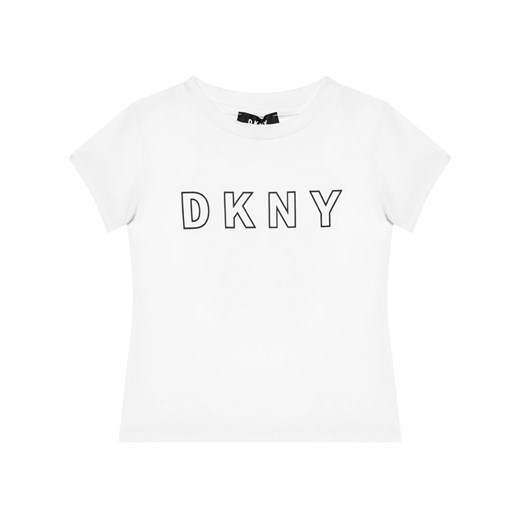 Bluzka dziewczęca DKNY z krótkimi rękawami 