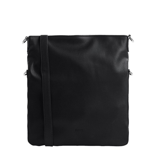 Shopper bag Esprit mieszcząca a8 bez dodatków ze skóry ekologicznej na ramię 