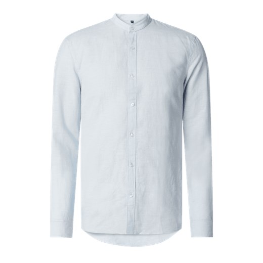 Koszula lniana o kroju slim fit model ‘Richeard’ XL okazja Peek&Cloppenburg 
