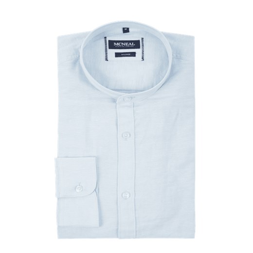 Koszula lniana o kroju slim fit model ‘Richeard’ L okazja Peek&Cloppenburg 
