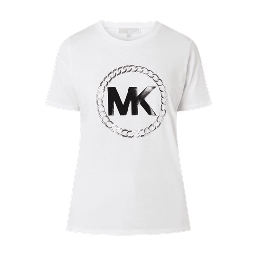 T-shirt z nadrukiem z logo Michael Michael Kors L okazyjna cena Peek&Cloppenburg 