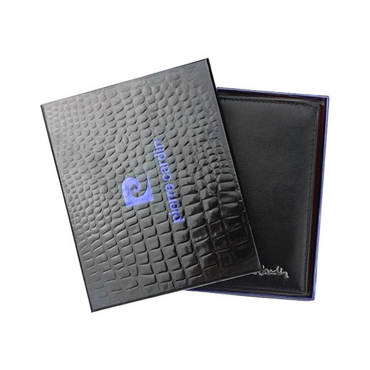 Skórzany portfel męski Pierre Cardin czarny TILAK06 326 Pierre Cardin brak rozmiaru PROMESSO