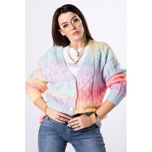 pastelowy sweter ombre Ptakmoda.com U ptakmoda.com