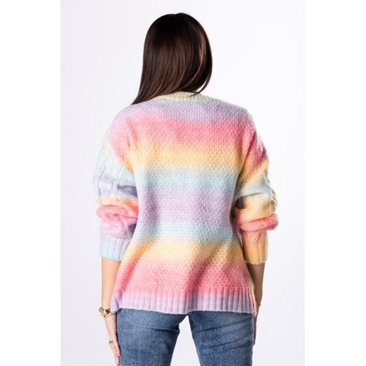 pastelowy sweter ombre Ptakmoda.com U ptakmoda.com