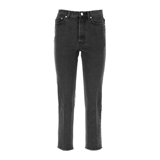 A.P.C. jeansy damskie czarne 