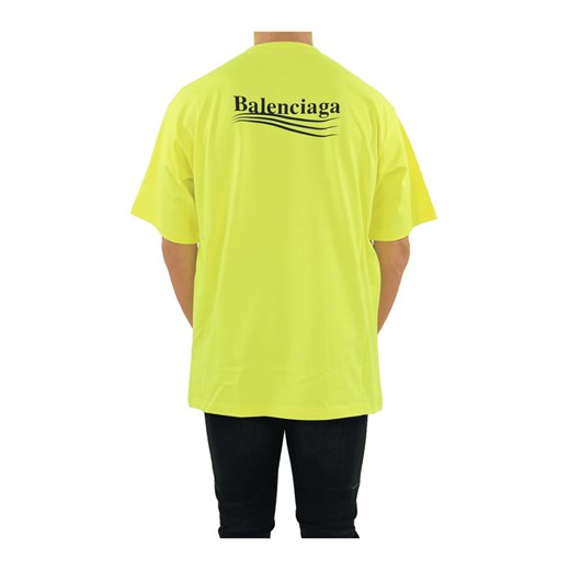 T-shirt męski żółty BALENCIAGA 