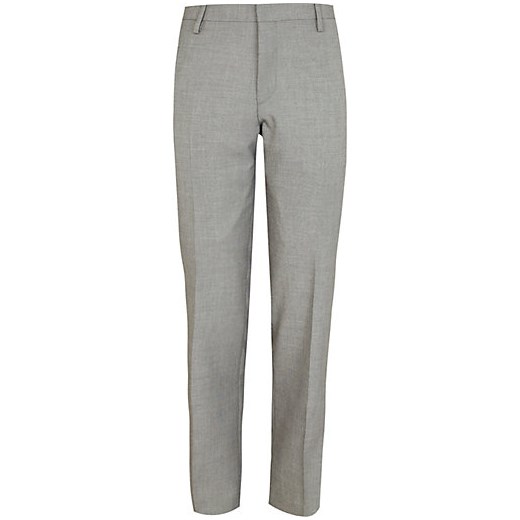 Grey classic suit trousers river-island szary klasyczny
