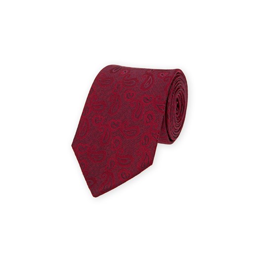 Krawat Czerwony Paisley Lancerto okazyjna cena Lancerto S.A.
