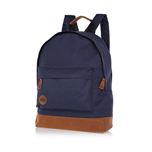 Navy Mipac backpack river-island szary 