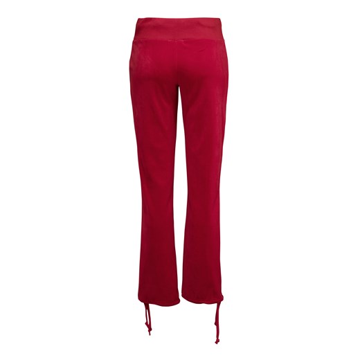 Spodnie pudrowy róż halens-pl czerwony kolorowe