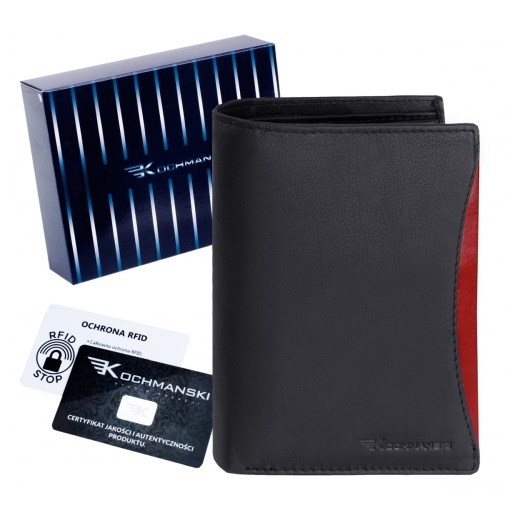 KOCHMANSKI skórzany portfel męski RFID 3251 Kochmanski Studio Kreacji® Skorzany