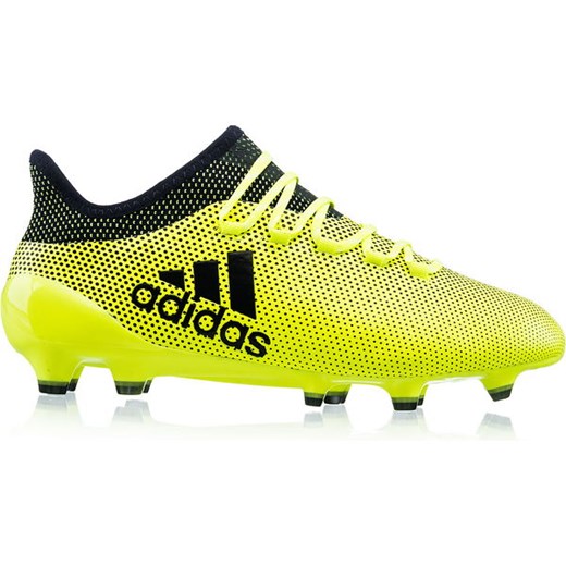 Buty piłkarskie korki X 17.1 Techfit FG Adidas (żółty neon) 42 okazja SPORT-SHOP.pl