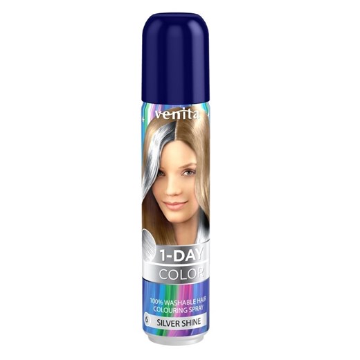 Venita, 1-Day Color, koloryzujący spray do włosów, Srebrny Pył, 50 ml Venita smyk