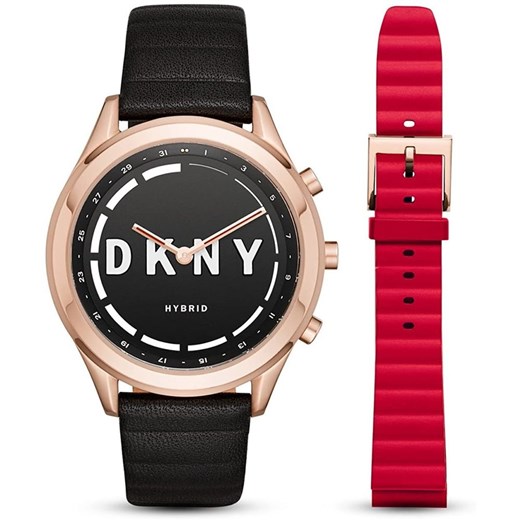 Czarny zegarek DKNY 