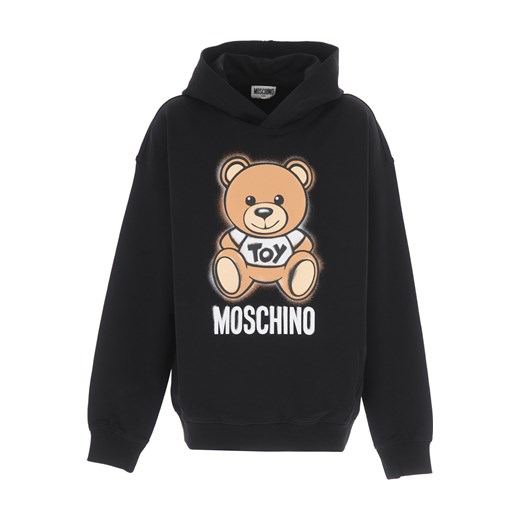 Moschino Bluzy Dziecięce dla Dziewczynek, czarny, Bawełna, 2021, 10Y 12Y 14Y 4Y 5Y 8Y Moschino 14Y RAFFAELLO NETWORK