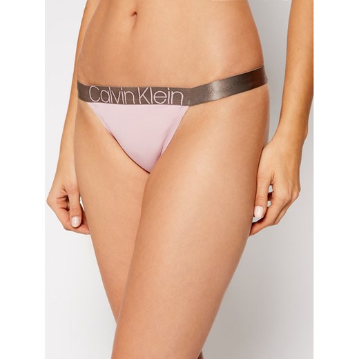Calvin Klein Underwear Figi klasyczne 000QF6252E Różowy Calvin Klein Underwear XS promocyjna cena MODIVO