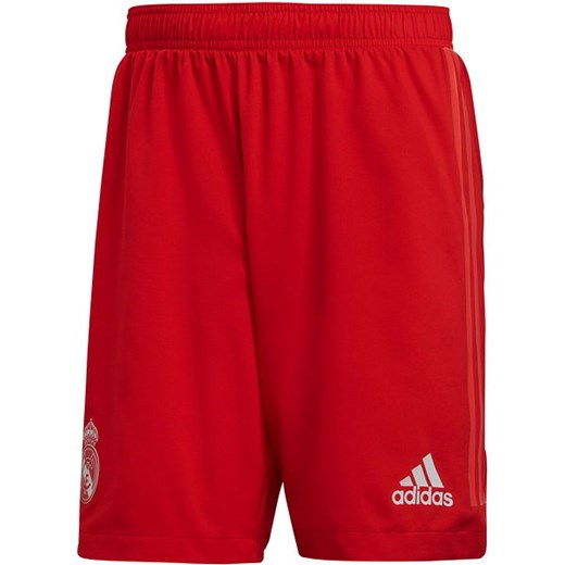 Spodenki piłkarskie męskie Real Madryt Authentic Adidas (vivid red) XL promocyjna cena SPORT-SHOP.pl