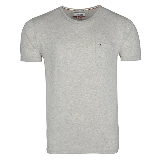 T-Shirt Koszulka męska C-neck Hilfiger Denim Grey Tommy Hilfiger XL promocyjna cena zantalo.pl