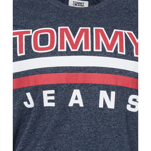 T-shirt męski Tommy Jeans z krótkimi rękawami z napisami 