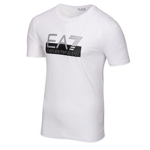 T-SHIRT EMPORIO ARMANI EA7 Biały XXL promocyjna cena zantalo.pl