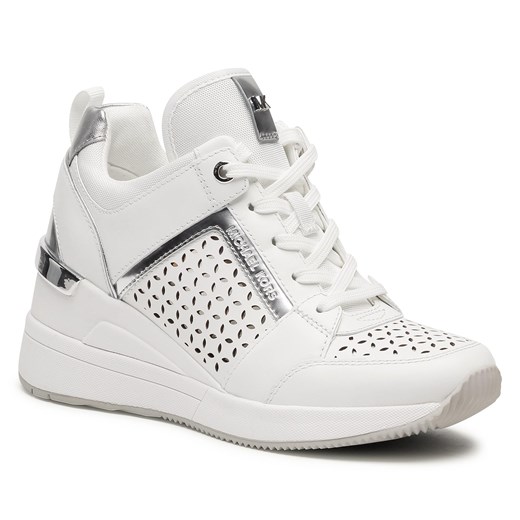 Buty sportowe damskie Michael Kors sneakersy sznurowane białe 