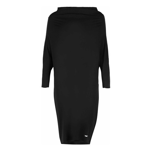 Sukienka czarna By Insomnia mini na co dzień z wiskozy 