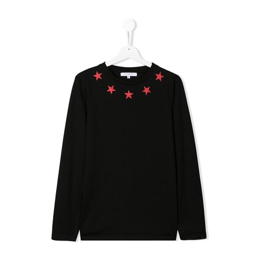 Czarny t-shirt chłopięce Givenchy 