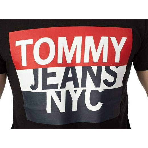 T-SHIRT MĘSKI TOMMY JEANS CZARNY Tommy Hilfiger S Royal Shop