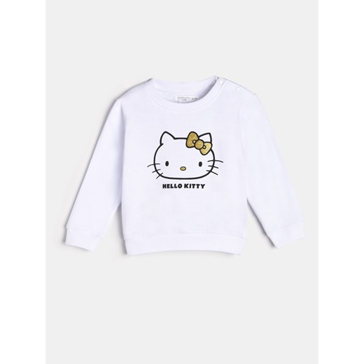 Sinsay - Bluza niemowlęca Hello Kitty - Kremowy Sinsay 86 Sinsay