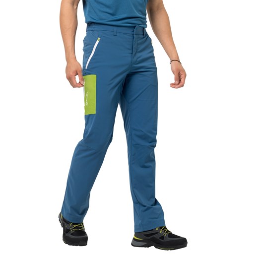 Spodnie softshell męskie OVERLAND PANTS M indigo blue Autoryzowany Sklep Jack Wolfskin 48 promocja Jack Wolfskin