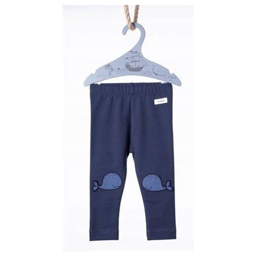 Newbie Legginsy Chłopiec 56 granatowy wieloryb Oficjalny sklep Allegro