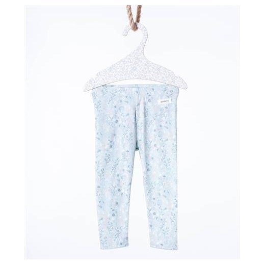 Newbie Legginsy kolor niebieski kwiaty Oficjalny sklep Allegro