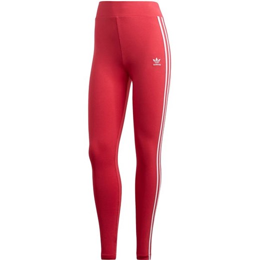 Legginsy damskie Adicolor 3-Stripes Tights Adidas Originals (power pink/white) 40 SPORT-SHOP.pl okazyjna cena