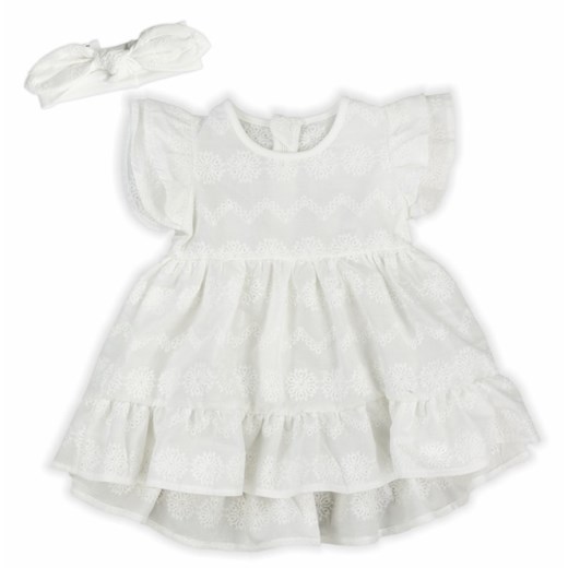 Odzież dla niemowląt biała dla dziewczynki 
