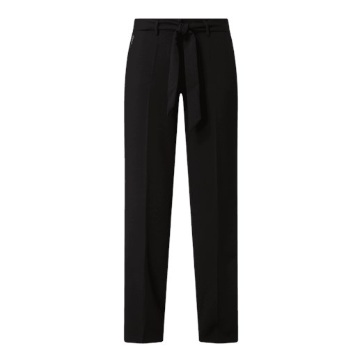 Spodnie w stylu Marleny z wysokim stanem z krepy model ‘Malice’ Cambio 38 okazyjna cena Peek&Cloppenburg 