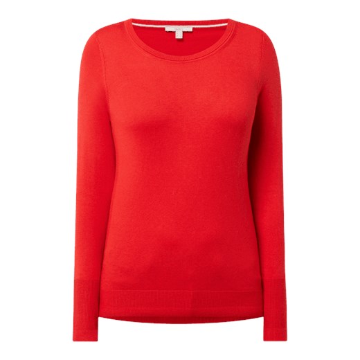 Sweter z bawełną ekologiczną Esprit XL okazja Peek&Cloppenburg 