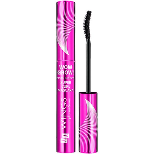 AA WINGS OF COLOR WOW GROW! Tusz Podkręcający Super Curl Mascara 10ml Aa Wings Of Color Oceanic_SA