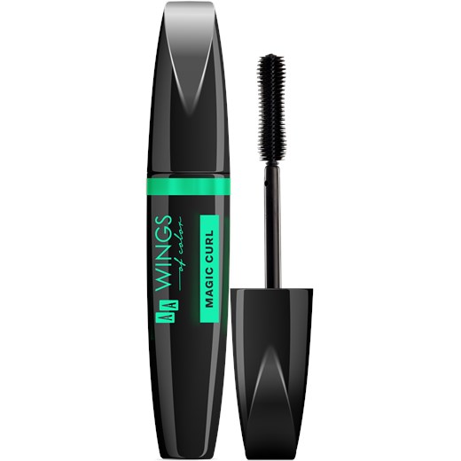 AA WINGS OF COLOR Magic Curl Length And Curve Builder Mascara Super Black Tusz Do Rzęs 6 g Aa Wings Of Color Oceanic_SA