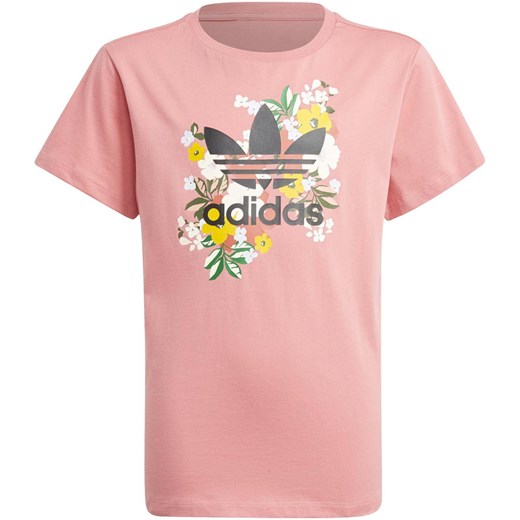 Różowa bluzka dziewczęca Adidas 