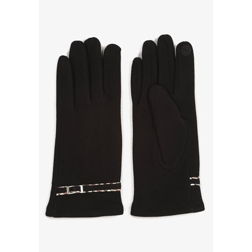 Czarne Rękawiczki Benevolence Renee M/L promocyjna cena Renee odzież