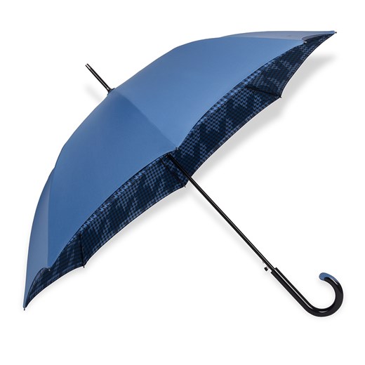 Hiszpański parasol Cachemir "podwójne szycie", niebieski Rusqué ParasoleDlaCiebie.pl