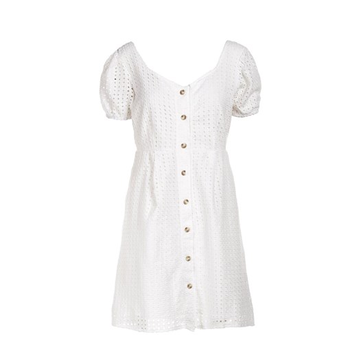 Biała Sukienka Pasimene S/M Born2be Odzież okazyjna cena