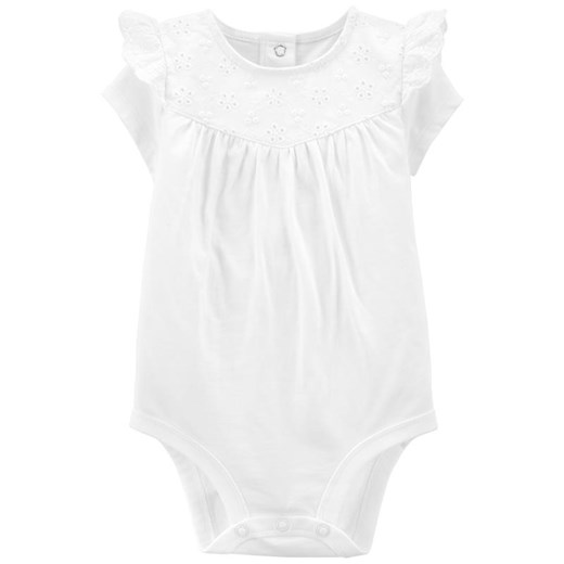 Odzież dla niemowląt biała Oshkosh dla dziewczynki 