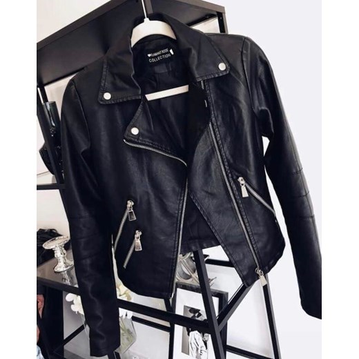 Czarna kurtka RAMONESKA BLACK PREMIUM a la ZARA S lafemmeboutique.pl