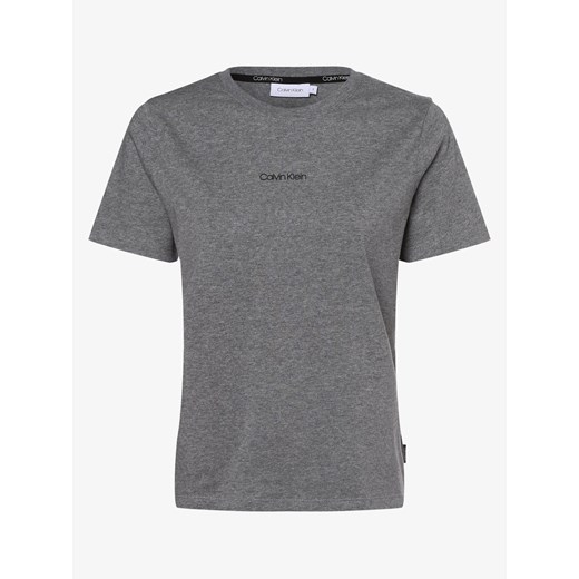 Calvin Klein - T-shirt damski, szary Calvin Klein XL vangraaf