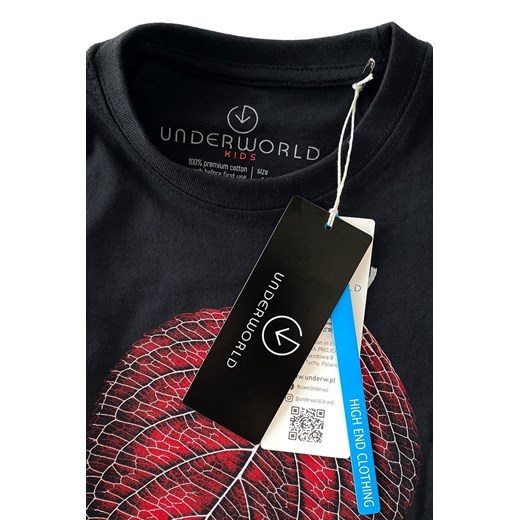 T-shirt chłopięce Underworld z krótkimi rękawami bawełniany w nadruki 